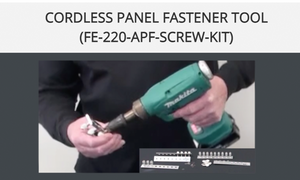 CORDLESS PANEL FASTENER TOOL - FE-220-APF-SCREW-KIT