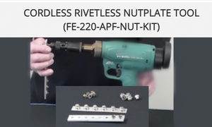 CORDLESS RIVETLESS NUTPLATE TOOL - FE-220-APF-NUT-KIT